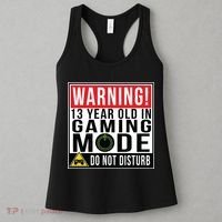 Warning 13 Year Old in Gaming Mode Teenager Women's Tank Top thumb 3