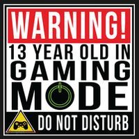 Warning 13 Year Old in Gaming Mode Teenager Women's Tank Top thumb 5