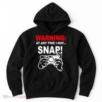Warning At Any Time I May SNAP Hoodie thumb 0