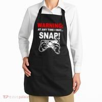 Warning At Any Time I May SNAP Apron thumb 2