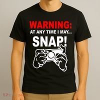 Warning At Any Time I May SNAP T-Shirt thumb 3