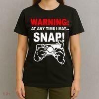 Warning At Any Time I May SNAP T-Shirt thumb 4