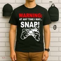 Warning At Any Time I May SNAP T-Shirt thumb 6