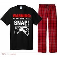 Warning At Any Time I May SNAP Pajama Set thumb 0