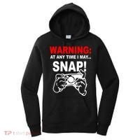Warning At Any Time I May SNAP Women's Hoodie thumb 0