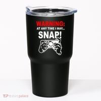Warning At Any Time I May SNAP Tumbler thumb 0
