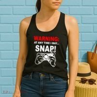 Warning At Any Time I May SNAP Women's Tank Top thumb 2