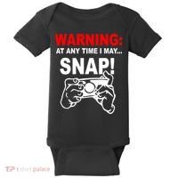 Warning At Any Time I May SNAP Baby Bodysuit thumb 0