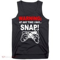 Warning At Any Time I May SNAP Tank Top thumb 0