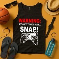 Warning At Any Time I May SNAP Tank Top thumb 4