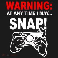 Warning At Any Time I May SNAP Visor thumb 3