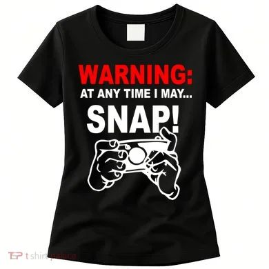 Warning At Any Time I May SNAP Women's T-Shirt