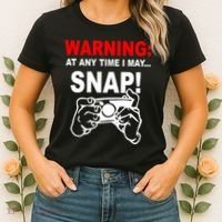 Warning At Any Time I May SNAP Women's T-Shirt thumb 2