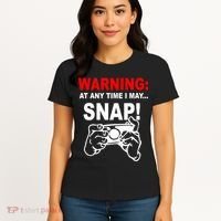 Warning At Any Time I May SNAP Women's T-Shirt thumb 4