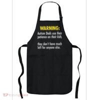 Warning Autism Dads Patience Apron thumb 0