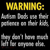 Warning Autism Dads Patience Visor thumb 3