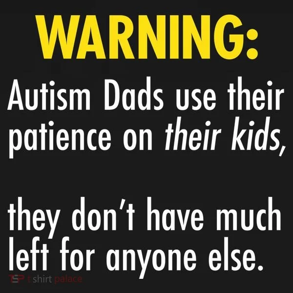 Warning Autism Dads Patience Women's Long Sleeve Shirt