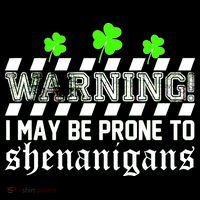 Warning I May be Prone to Shenanigans Backpack thumb 2
