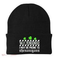 Warning I May be Prone to Shenanigans Beanie thumb 0