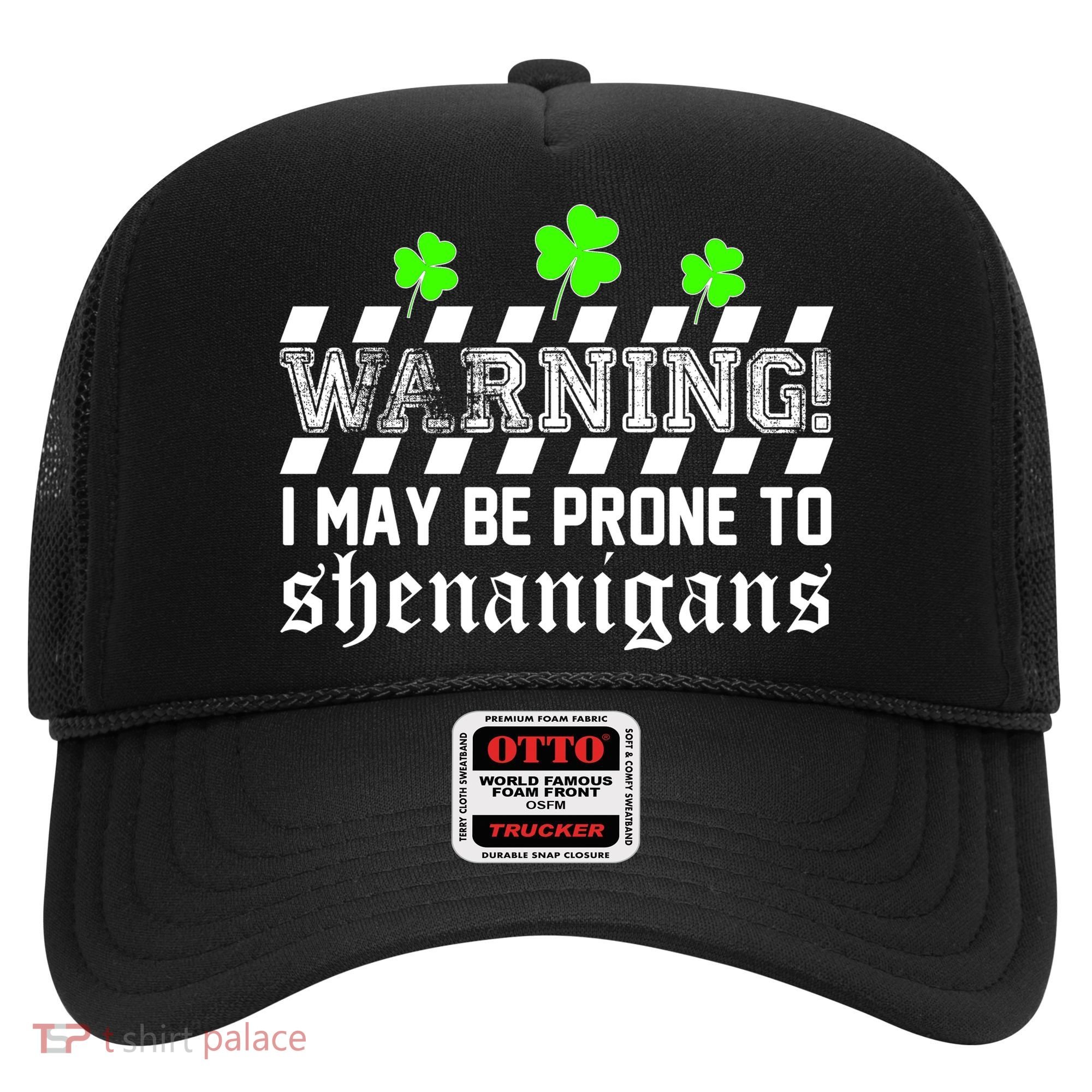 Warning I May be Prone to Shenanigans Hat