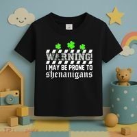 Warning I May be Prone to Shenanigans Toddler T-Shirt thumb 3
