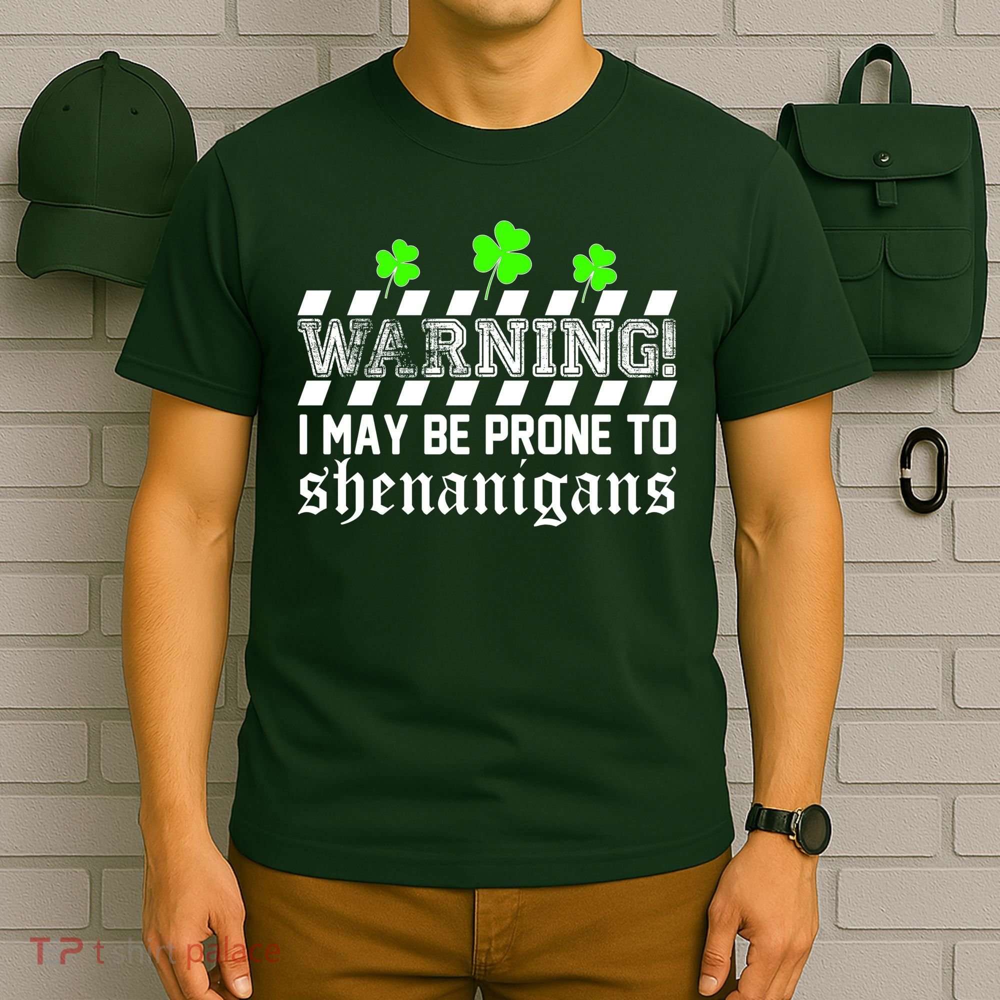 Warning I May be Prone to Shenanigans T-Shirt