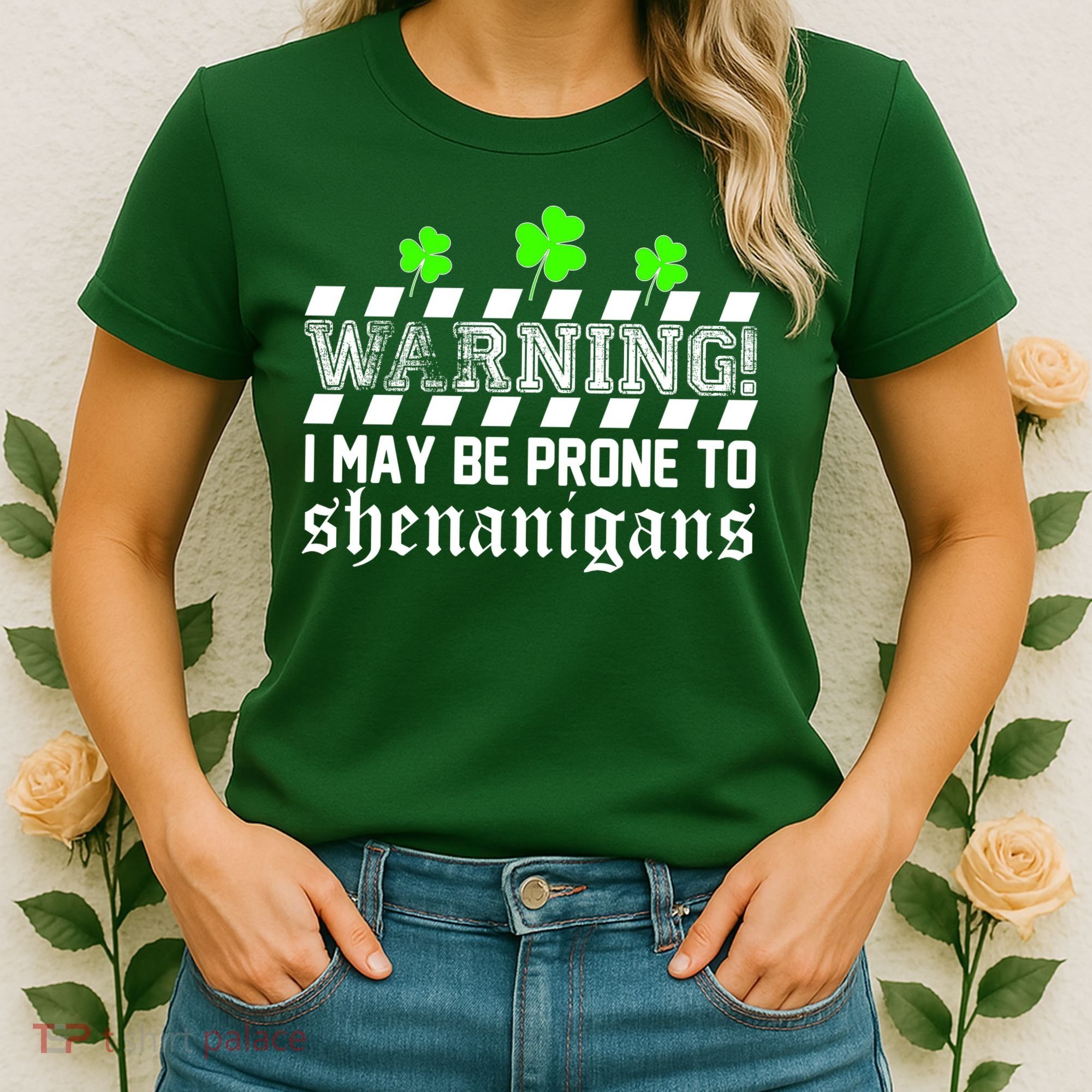 Warning I May be Prone to Shenanigans Women's T-Shirt