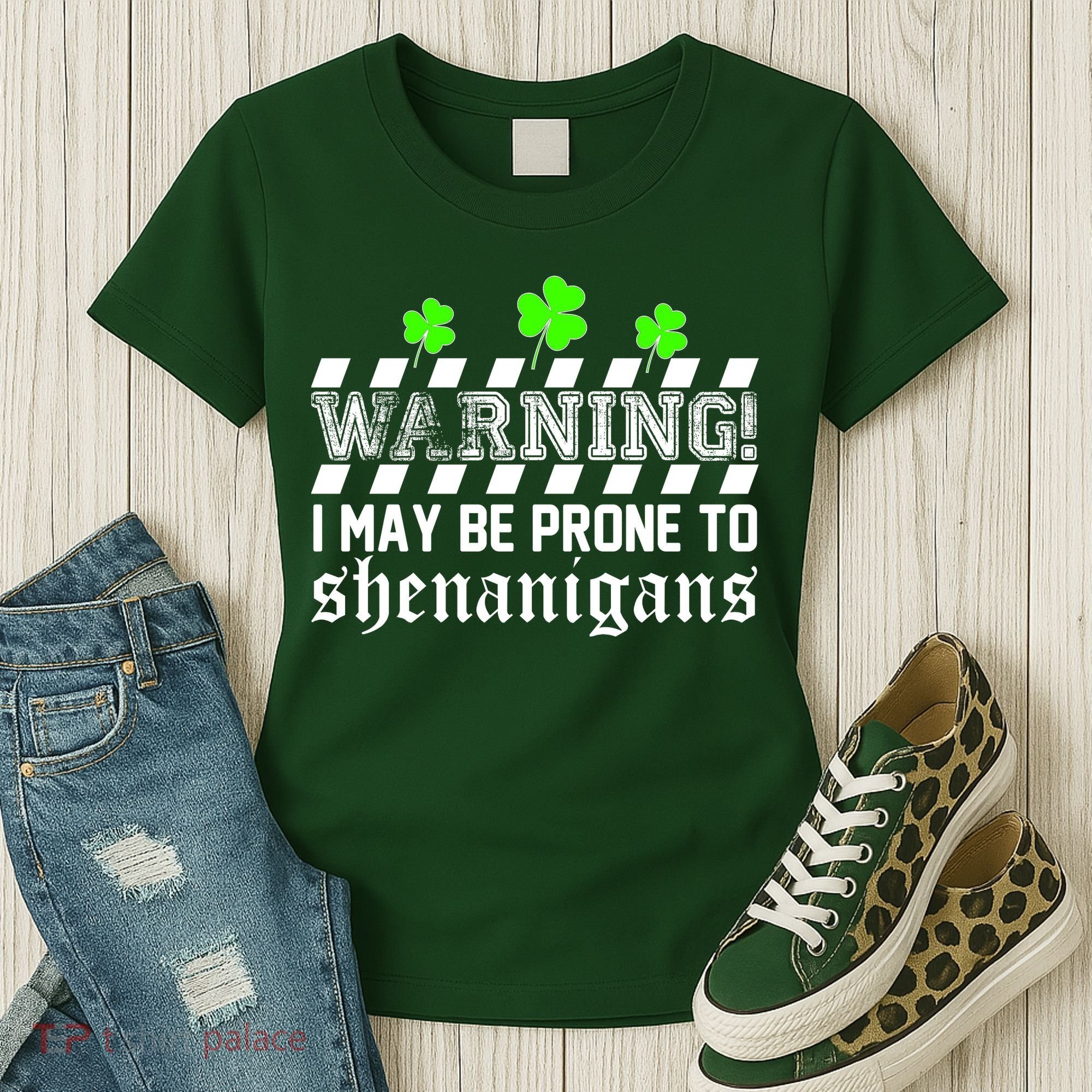 Warning I May be Prone to Shenanigans Women's T-Shirt