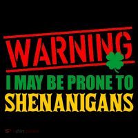 Warning I May Be Prone to Shenanigans St. Patrick's Day Clover Coffee Mug thumb 5