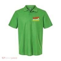 Warning I May Be Prone to Shenanigans St. Patrick's Day Clover Polo thumb 0