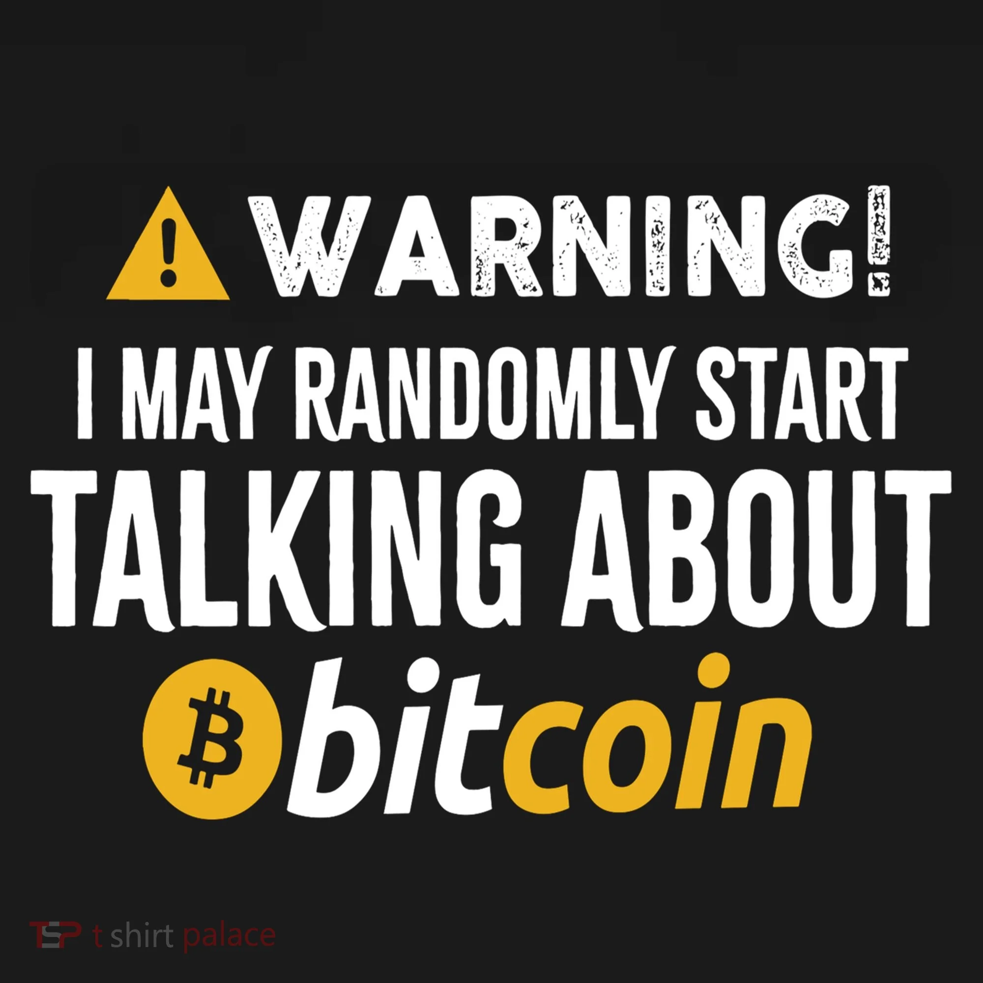 Warning I May Randomly Start Talking About Bitcoin Baby Bodysuit
