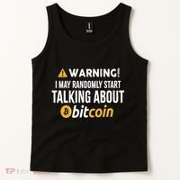 Warning I May Randomly Start Talking About Bitcoin Tank Top thumb 2
