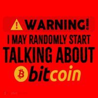 Warning I May Randomly Start Talking About Bitcoin Santa Hat thumb 1