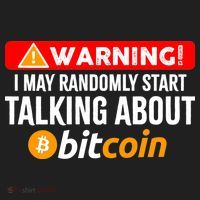 Warning I May Start Talking About Bitcoin Funny Crypto Beanie thumb 2