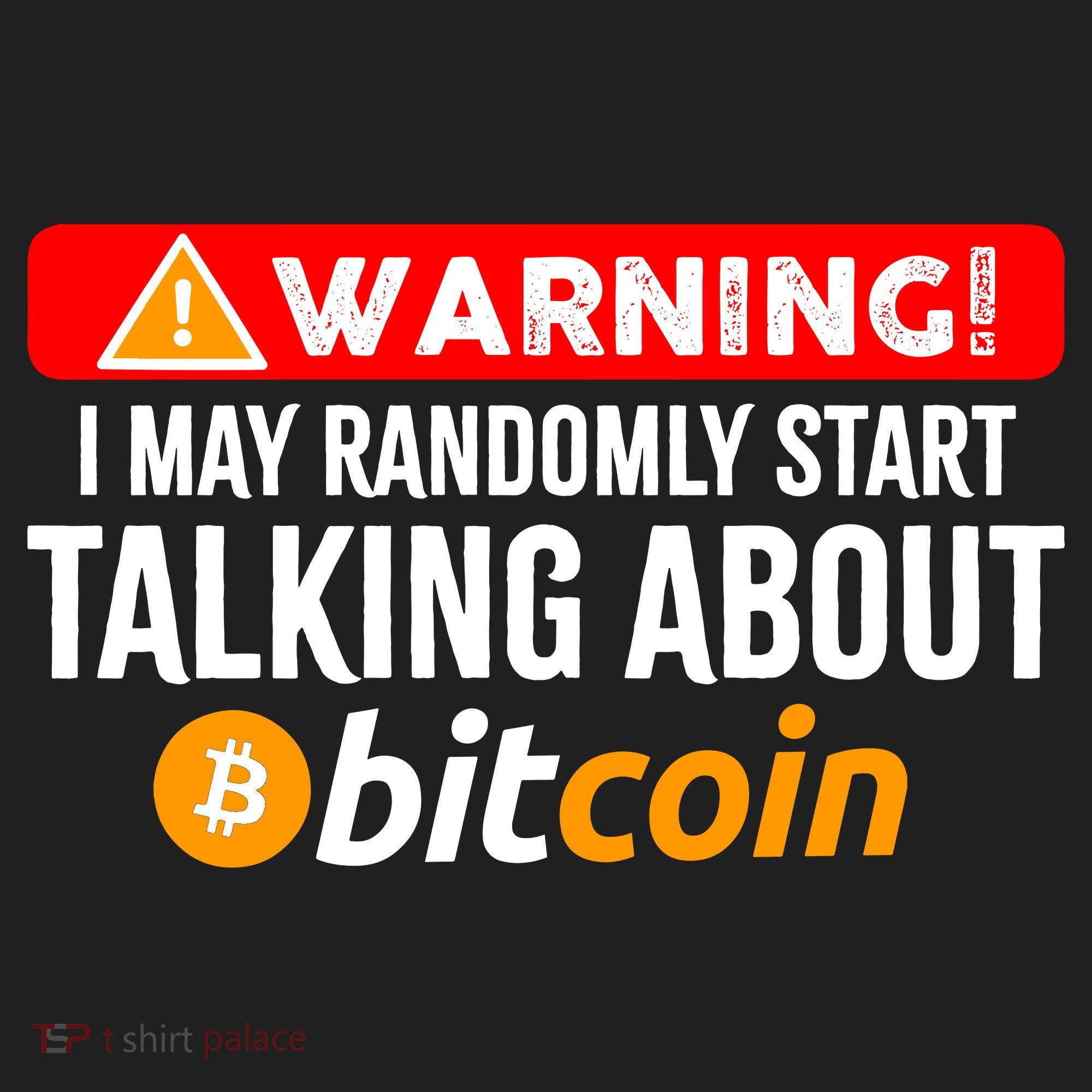 Warning I May Start Talking About Bitcoin Funny Crypto Golf Towel