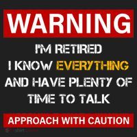 Warning Im Retired Approach With Caution Tumbler thumb 3