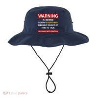 Warning Im Retired Approach With Caution Bucket Hat thumb 0