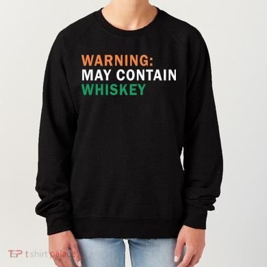 Warning May Contain Whiskey Women's Sweatshirt