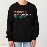 Warning May Contain Whiskey Women's Sweatshirt thumb 0