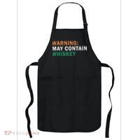 Warning May Contain Whiskey Apron thumb 0