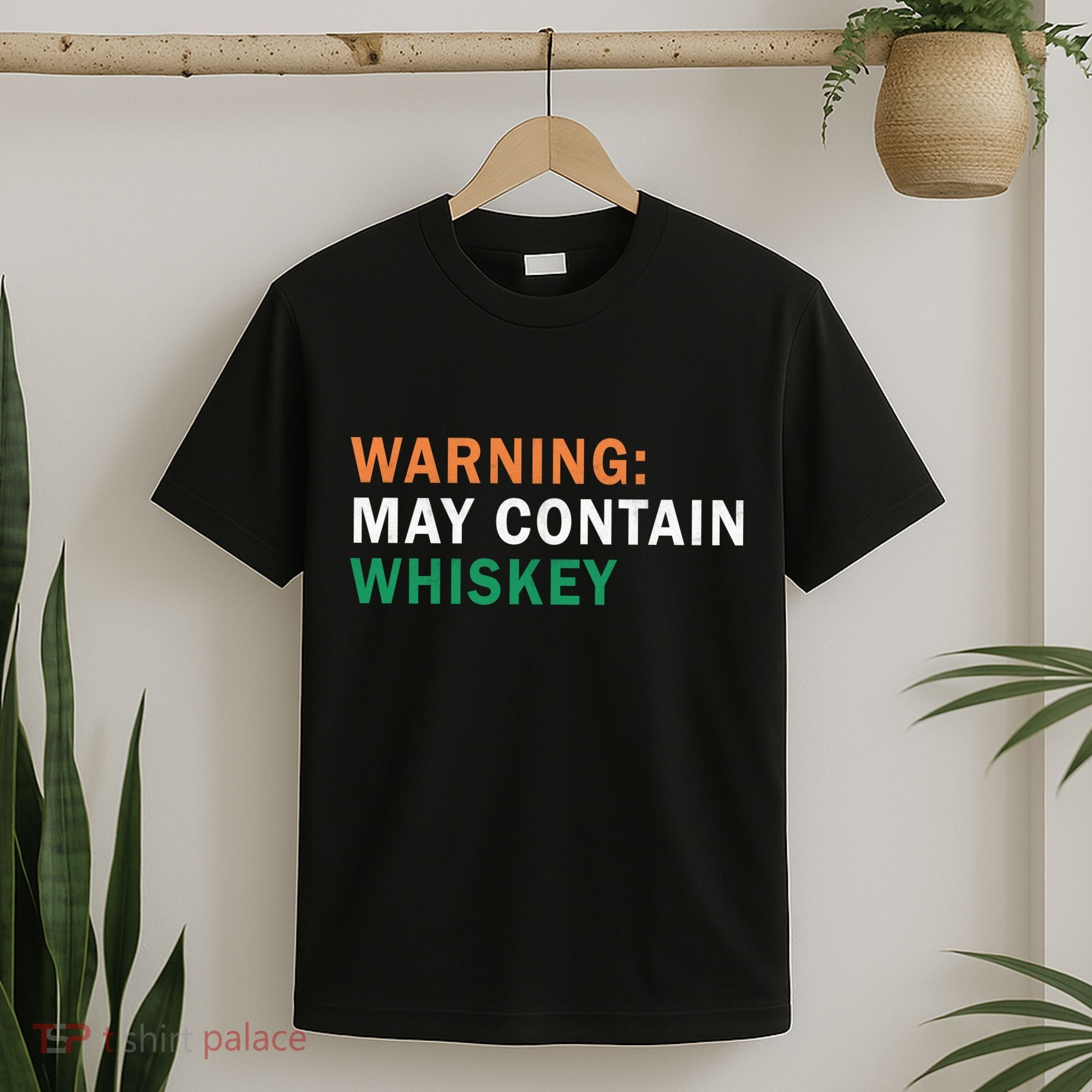 Warning May Contain Whiskey T-Shirt