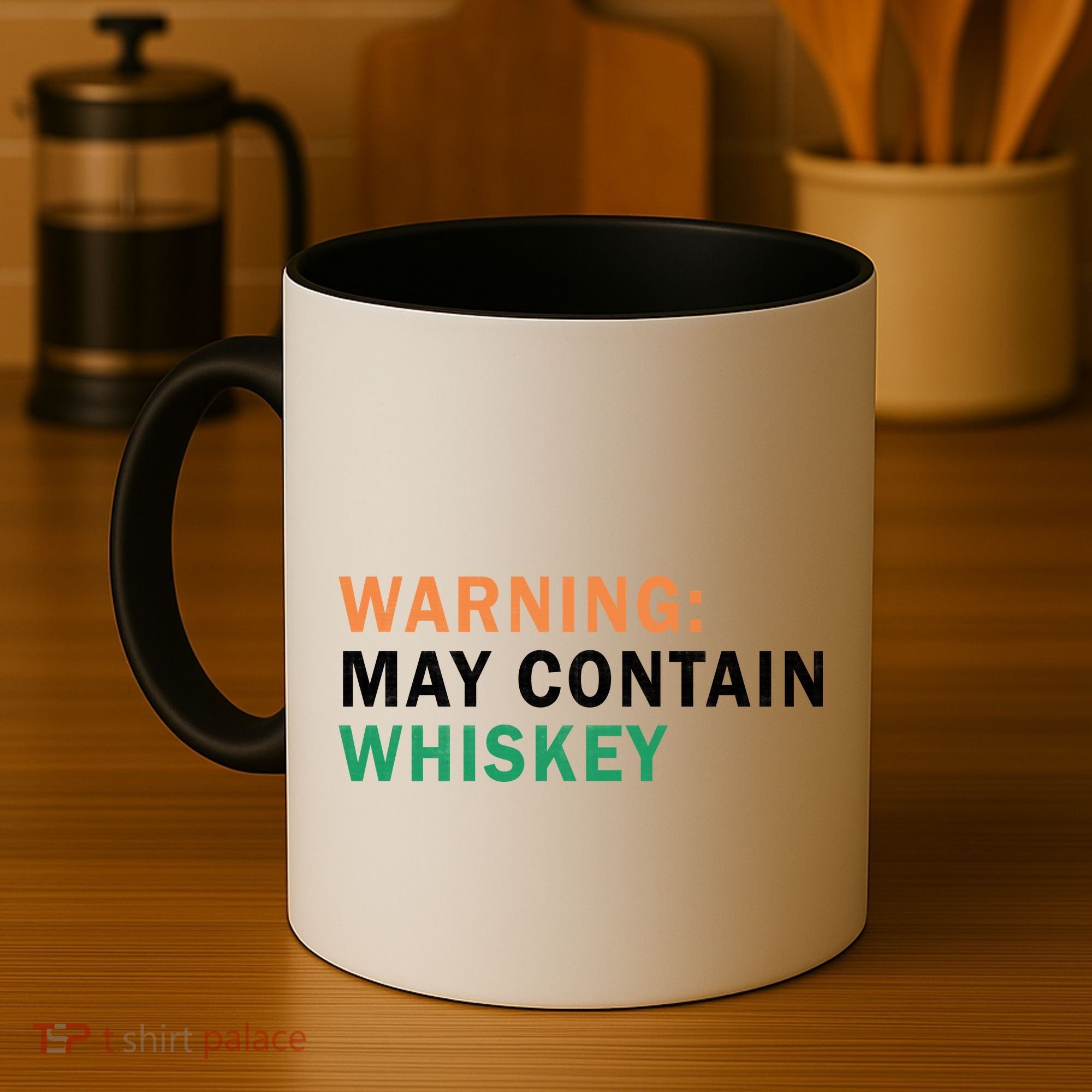 Warning May Contain Whiskey Coffee Mug