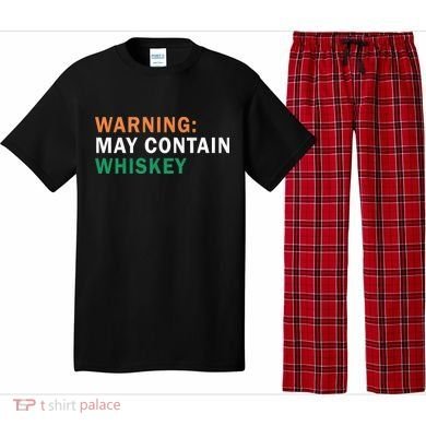 Warning May Contain Whiskey Pajama Set