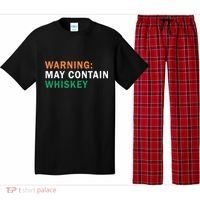 Warning May Contain Whiskey Pajama Set thumb 0