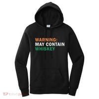 Warning May Contain Whiskey Women's Hoodie thumb 0
