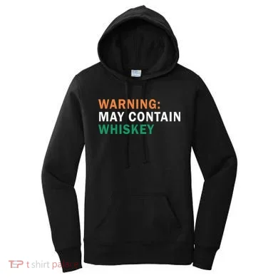 Warning May Contain Whiskey Women's Hoodie
