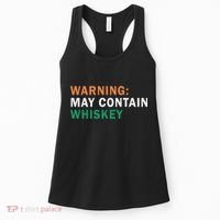 Warning May Contain Whiskey Women's Tank Top thumb 0