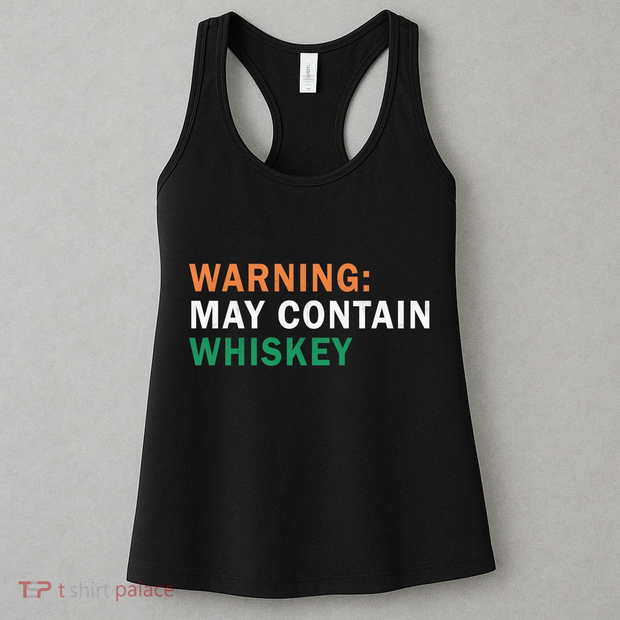 Warning May Contain Whiskey Women's Tank Top