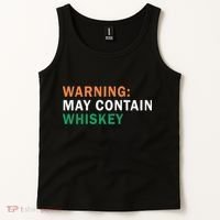 Warning May Contain Whiskey Tank Top thumb 2