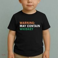 Warning May Contain Whiskey Toddler T-Shirt thumb 2